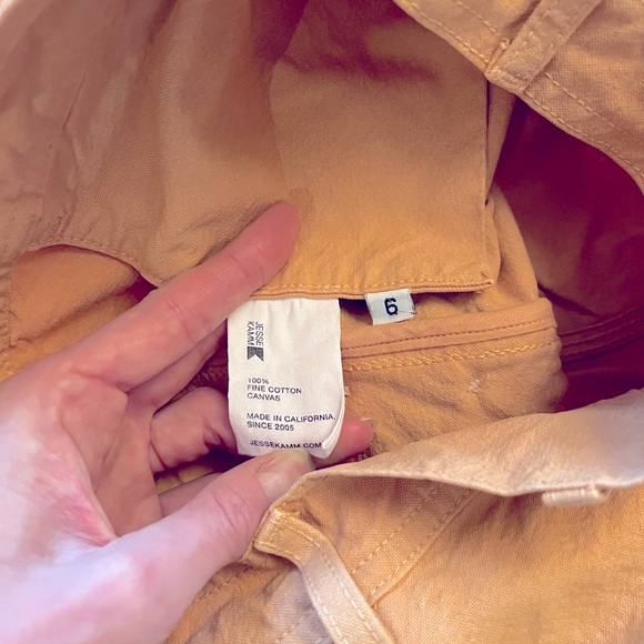 JESSE KAMM Sailor Pant in Skin / Salmon - 6 - Picture 5 of 6